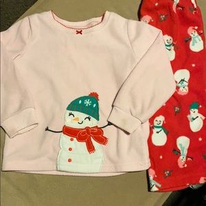 Carter’s fleece Christmas pajamas